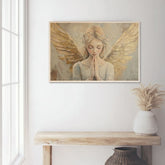 Immagine su legno - Messaggero dorato del paradiso